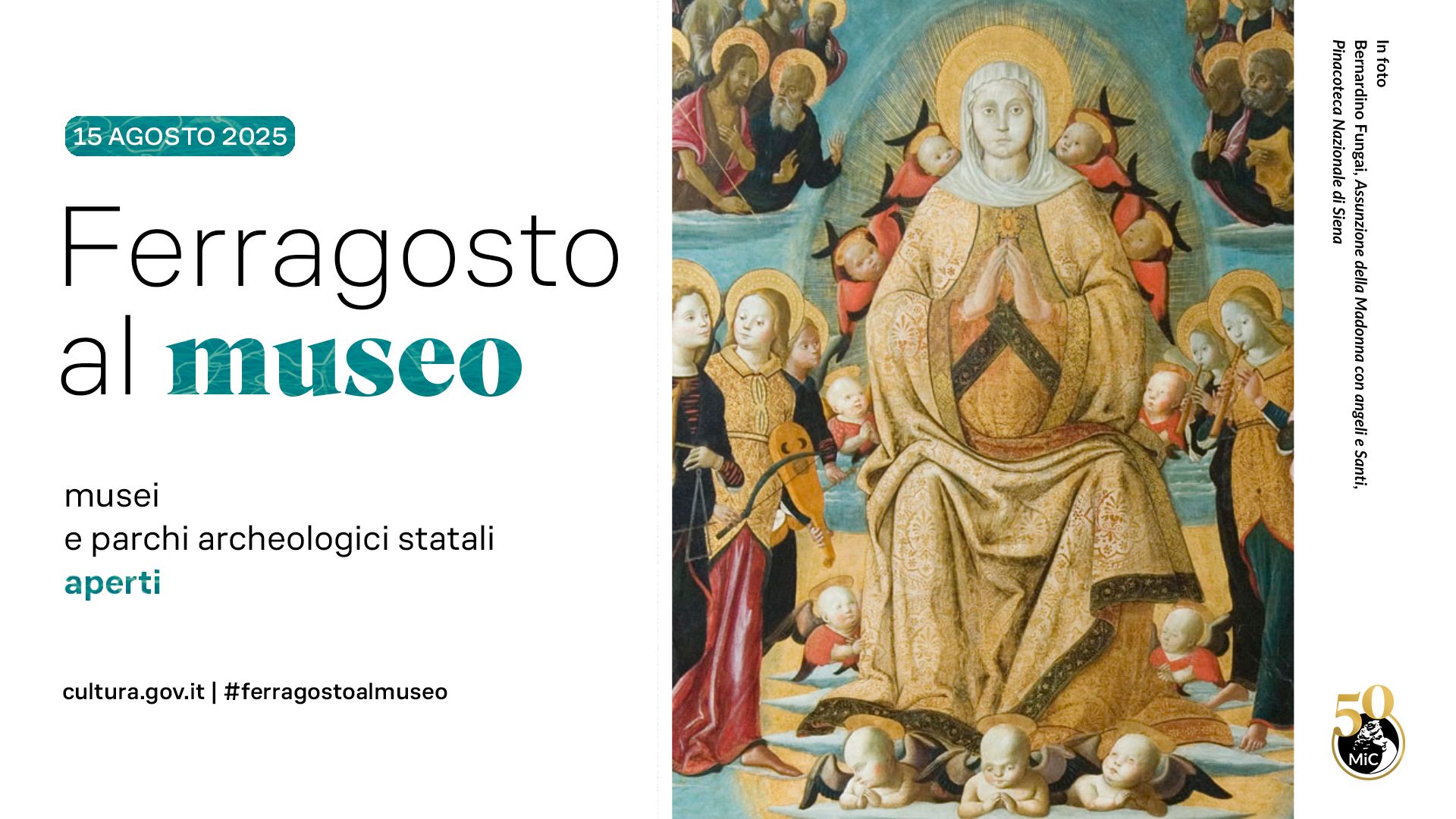 FERRAGOSTO AL MUSEO 2025: Pinacoteca Nazionale di Siena